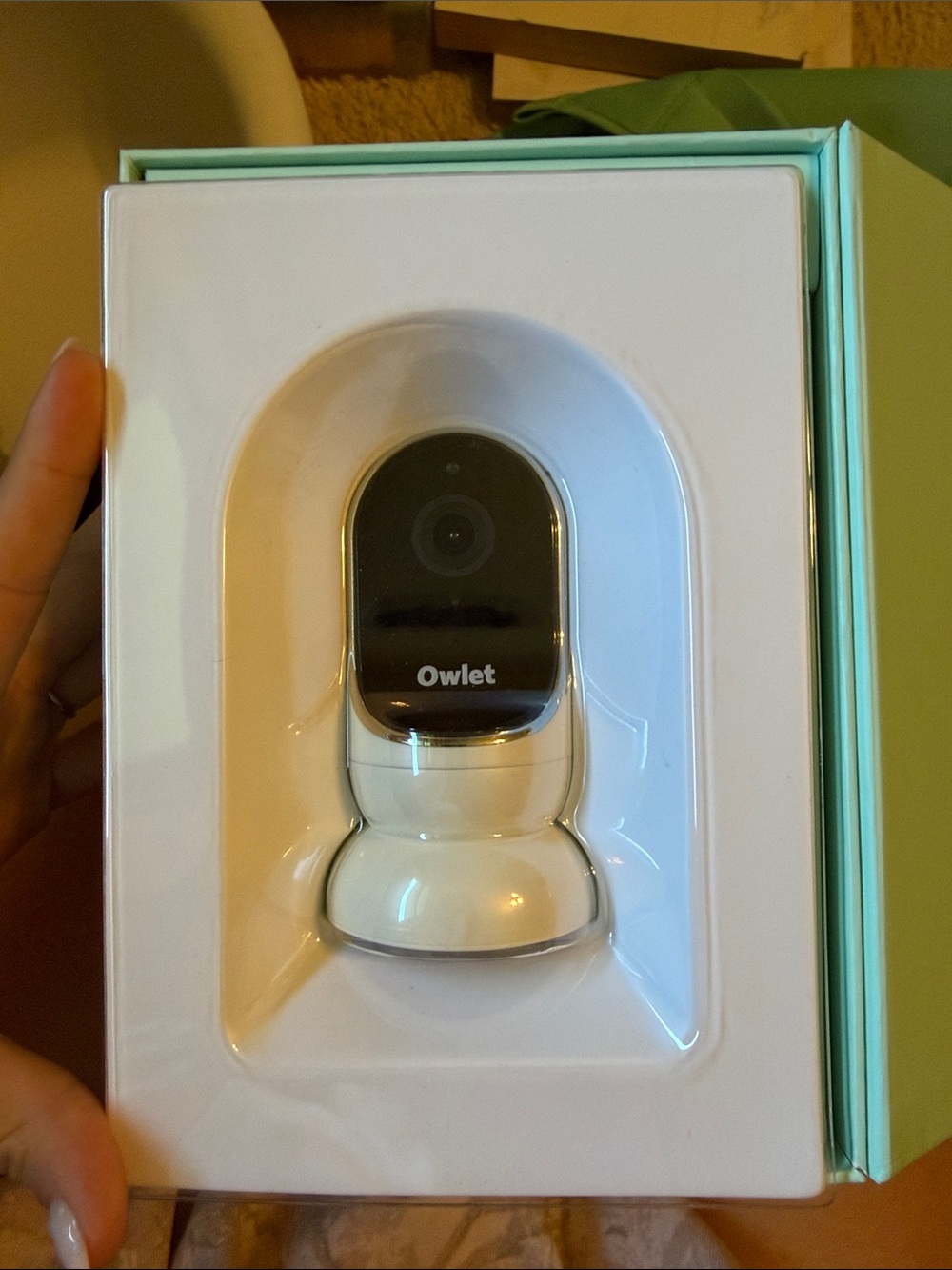 Owlet White Baby Monitor Camera - HD Video & Night Vision